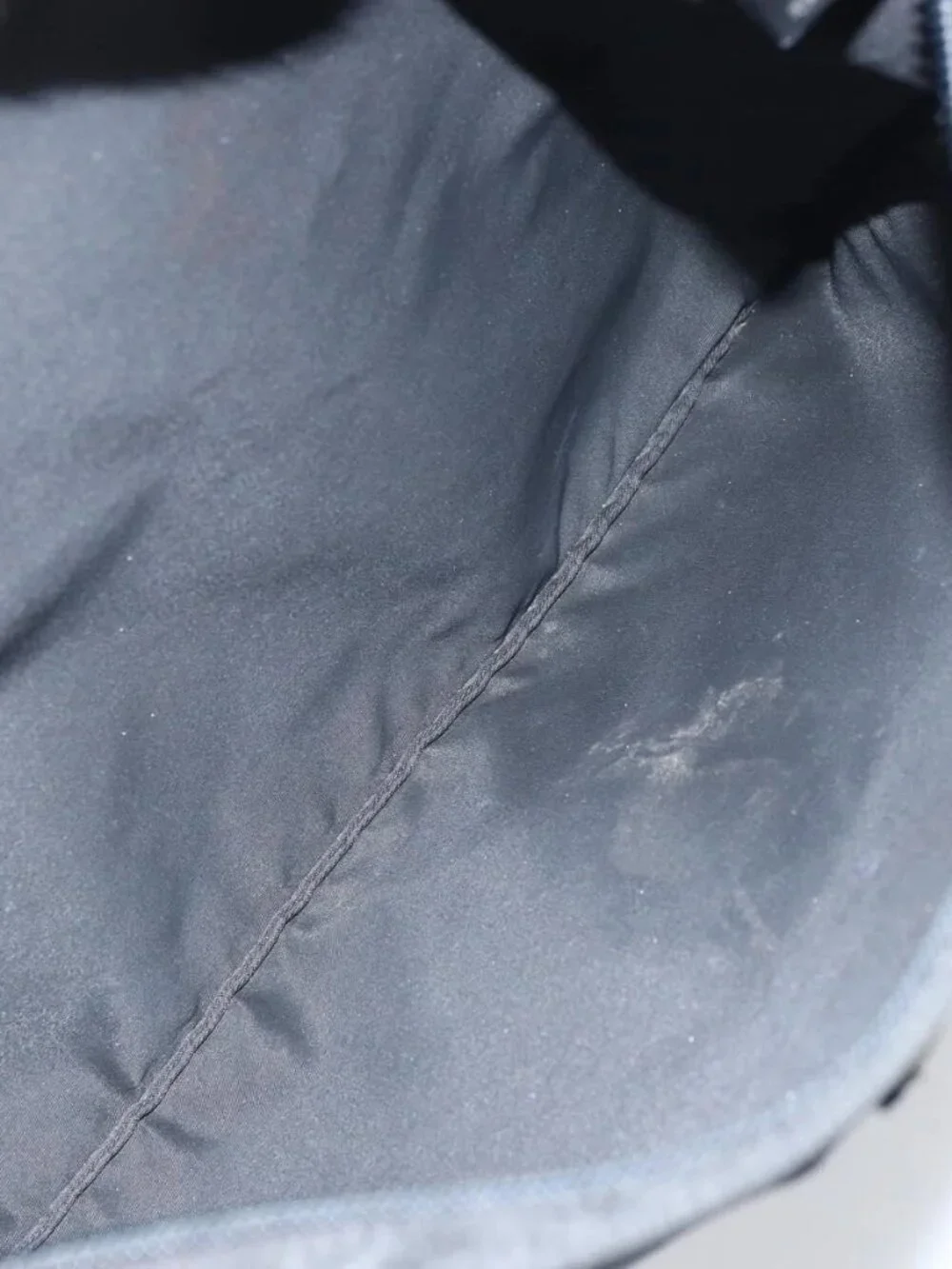 PRADA Shoulder Bag Nylon Black Silver Auth 160714 - Picture 15 of 16